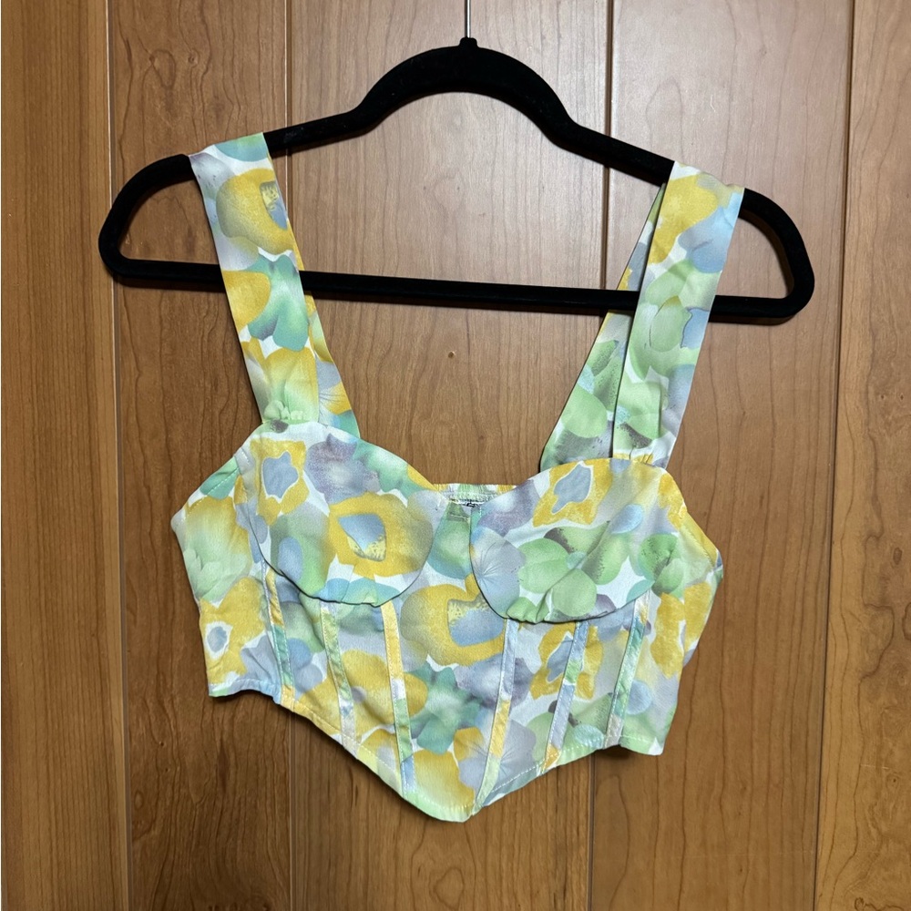 Cider Multicolor Floral Top